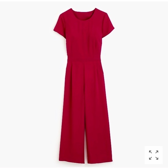 j crew pink jumpsuit